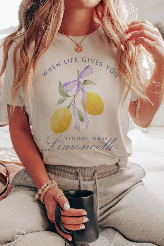 WKNDER Lemons Make Limoncello Graphic Tee sold by Boutique with Grace product image thumbnail 2
