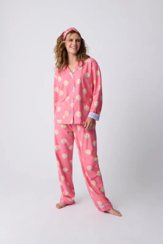 PJ Salvage Flannels - Hot Pink sold by Boutique with Grace
