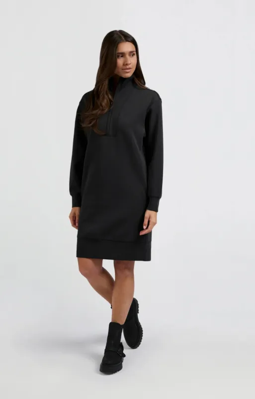 Yaya Sweater Dress - Anthracite sold by Boutique with Grace