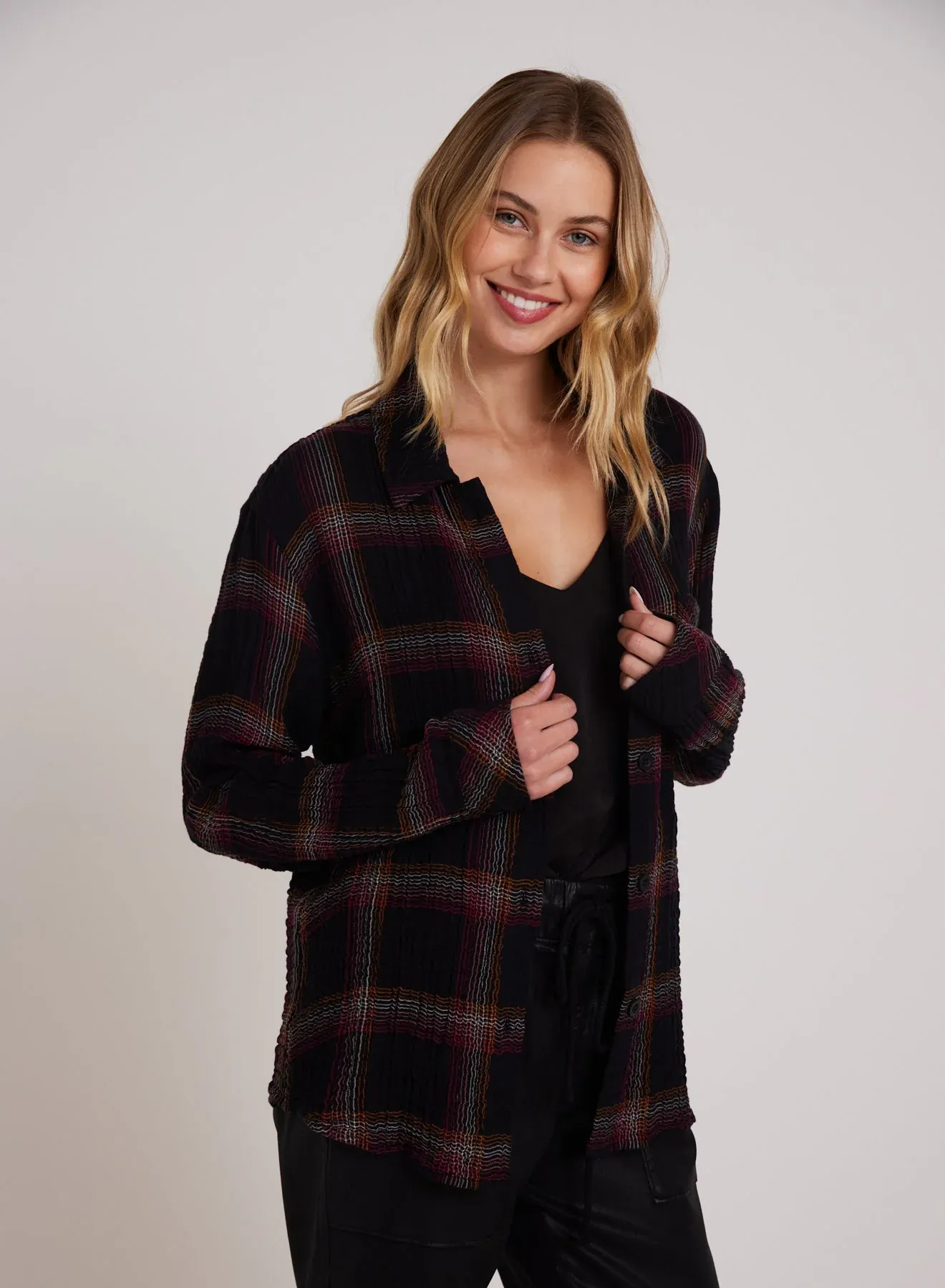 Bella Dahl Oversized Pocket Shirt - Autumn Sunset sold by Boutique with Grace product image thumbnail 2
