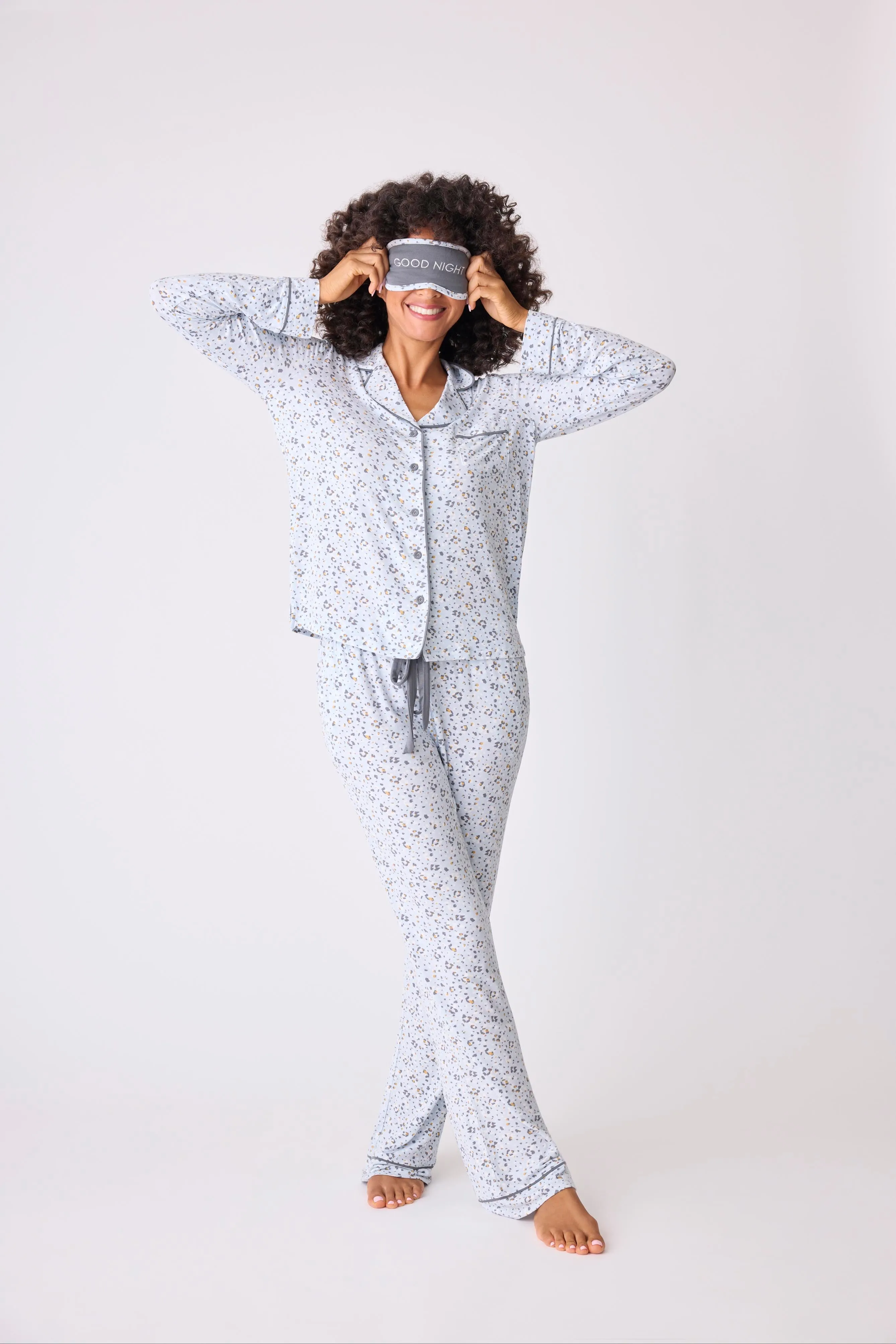 PJ Salvage Wild Dreams PJ Set - Blue Air sold by Boutique with Grace product image thumbnail 3