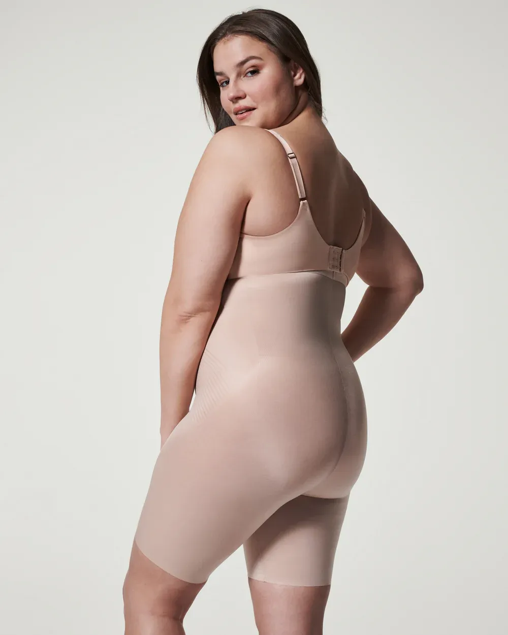 Spanx Thinstincts Mid-Thigh Short - Champagne sold by Boutique with Grace product image thumbnail 3