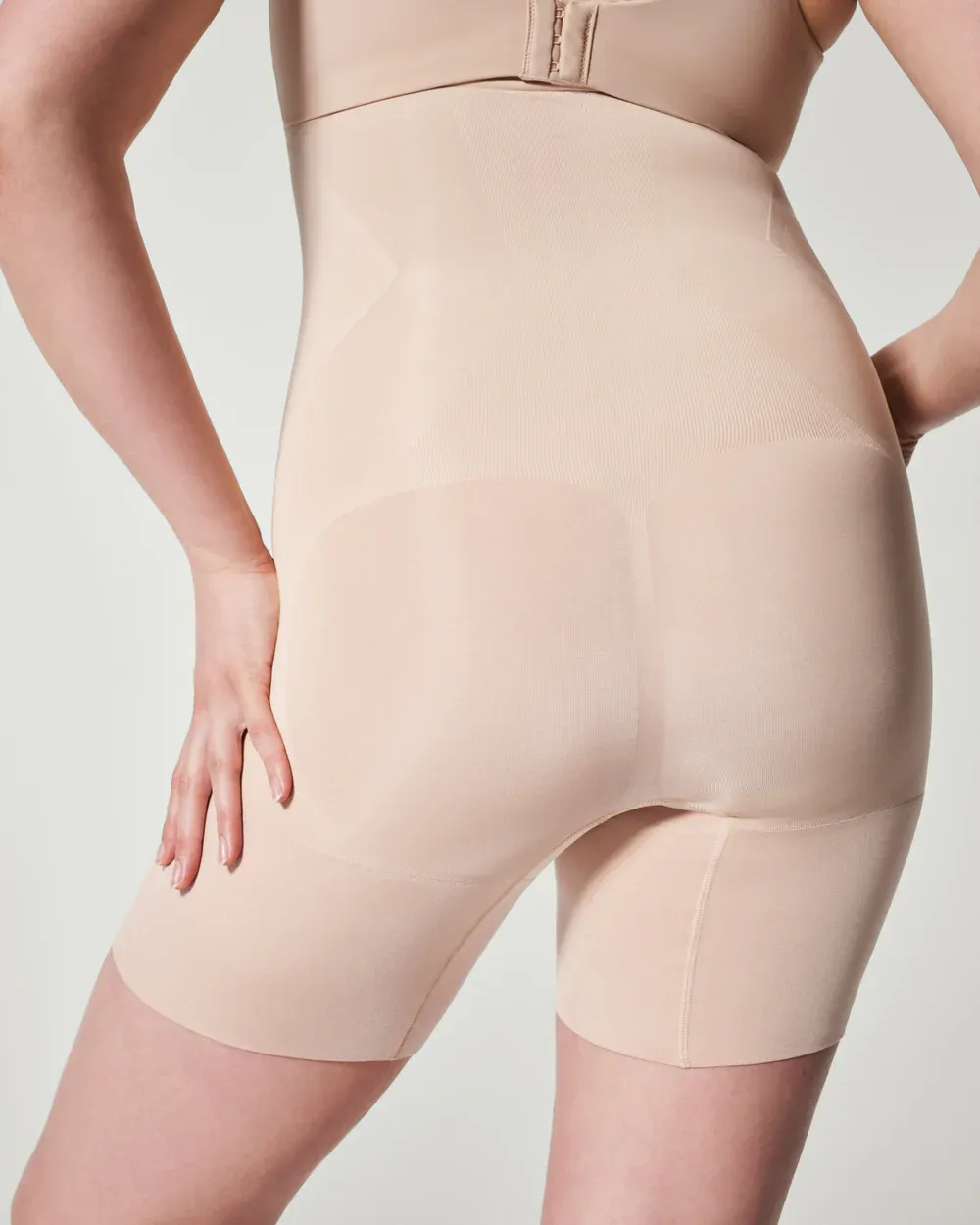 Spanx Oncore High-Waisted Mid-Thigh Short - Soft Nude sold by Boutique with Grace product image thumbnail 5