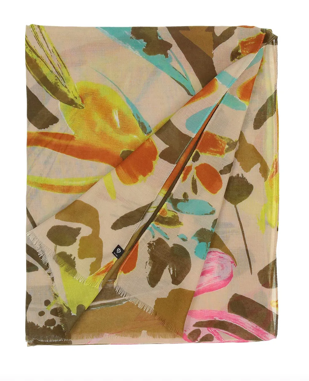 V. Fraas Wildflower Eco Scarf - 755 Dried Green sold by Boutique with Grace product image thumbnail 5
