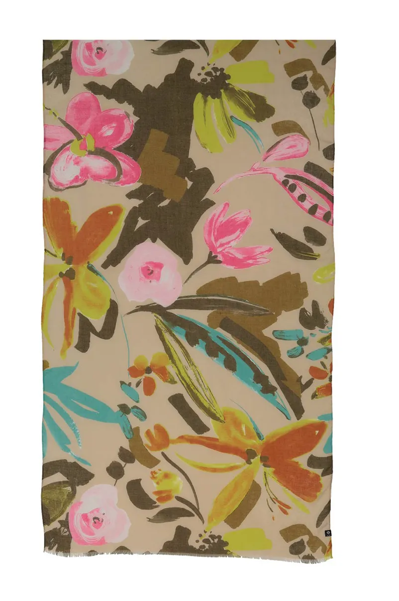 V. Fraas Wildflower Eco Scarf - 755 Dried Green sold by Boutique with Grace product image thumbnail 2