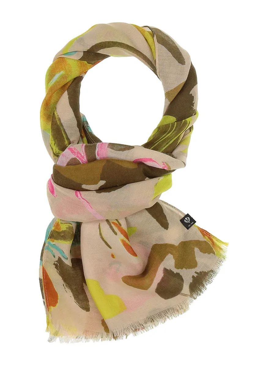 V. Fraas Wildflower Eco Scarf - 755 Dried Green sold by Boutique with Grace product image thumbnail 4