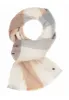 V. Fraas Modern Colourblock Oversized Scarf - 020 Off White sold by Boutique with Grace