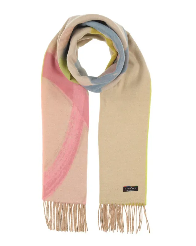 V. Fraas Cashmink Ribbons Scarf - 970 Multicolour sold by Boutique with Grace