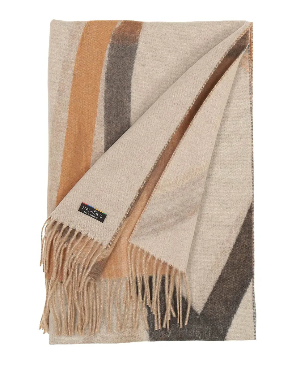 V. Fraas Cashmink Ribbons Scarf - 880 Greige sold by Boutique with Grace product image thumbnail 3