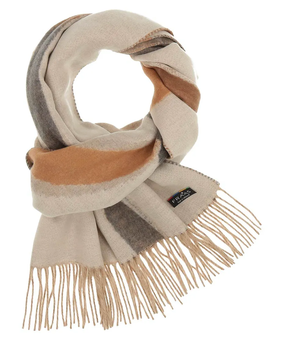 V. Fraas Cashmink Ribbons Scarf - 880 Greige sold by Boutique with Grace product image thumbnail 4
