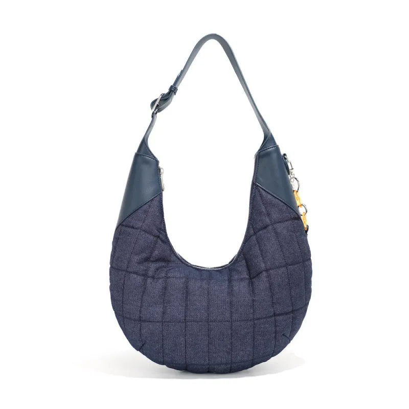 co-lab Joelle Shoulder Bag - Denim sold by Boutique with Grace