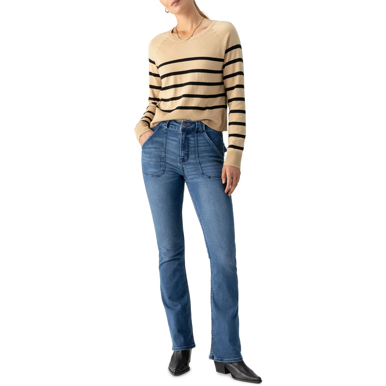 Sanctuary Sculpted Hayden Bootcut - Lucky Streak sold by Boutique with Grace