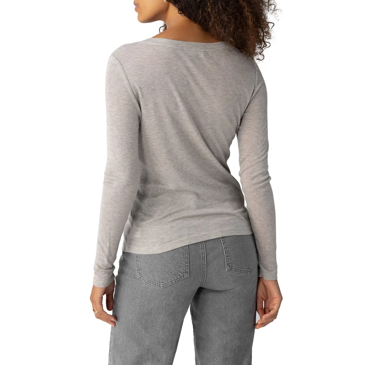 Sanctuary Femme Crew Tee - Heather Grey sold by Boutique with Grace product image thumbnail 4