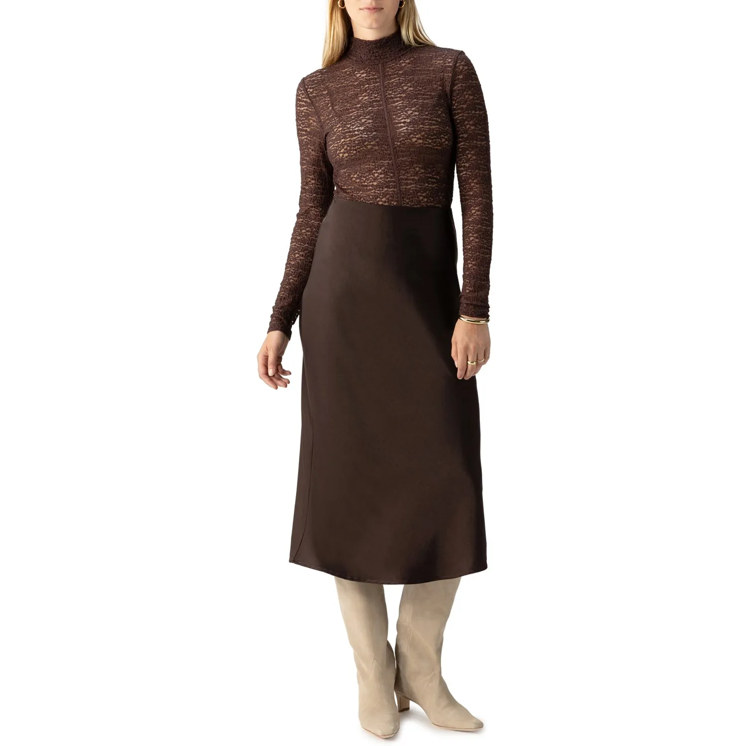 Sanctuary Everyday Maxi Skirt - Coffee sold by Boutique with Grace