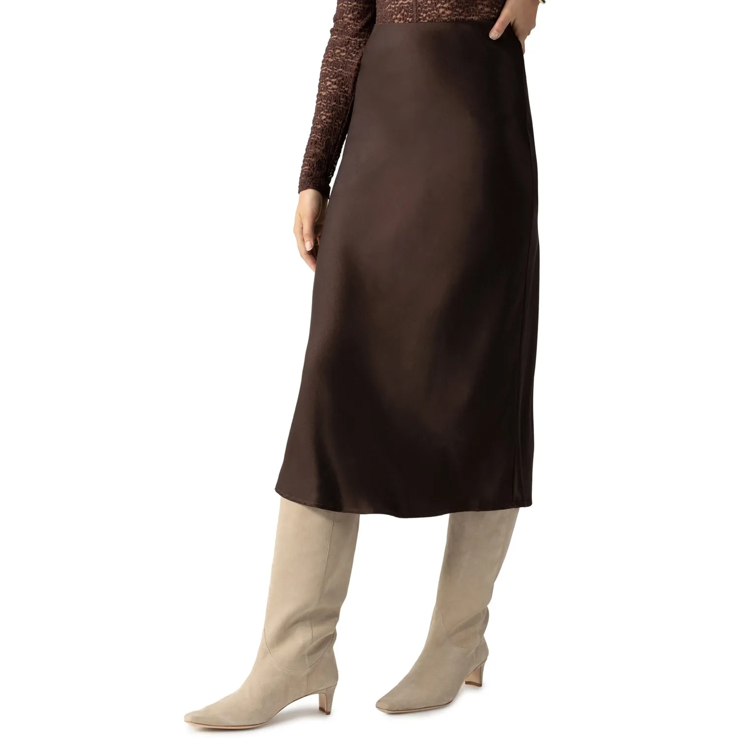 Sanctuary Everyday Maxi Skirt - Coffee sold by Boutique with Grace product image thumbnail 2