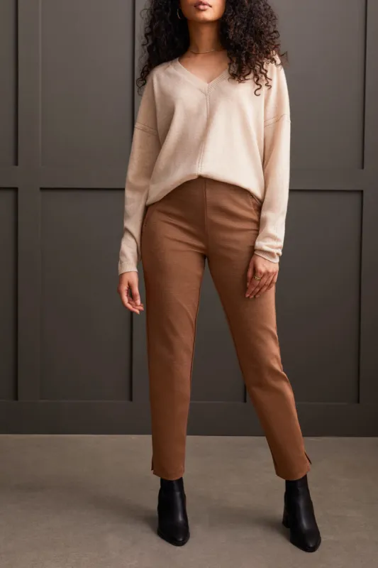 Tribal Pointelle Cashmere Sweater - Moonstone sold by Boutique with Grace