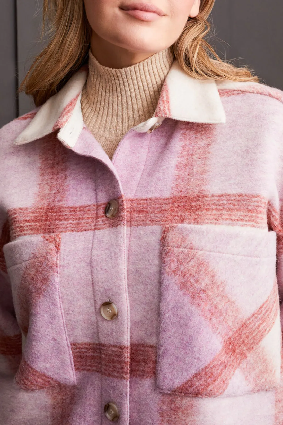 Tribal Lili Shacket - Orchid sold by Boutique with Grace product image thumbnail 4