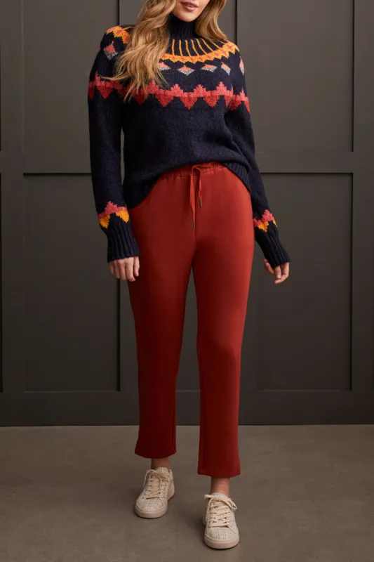 Tribal Beau Mock Neck Sweater - Night Sky sold by Boutique with Grace