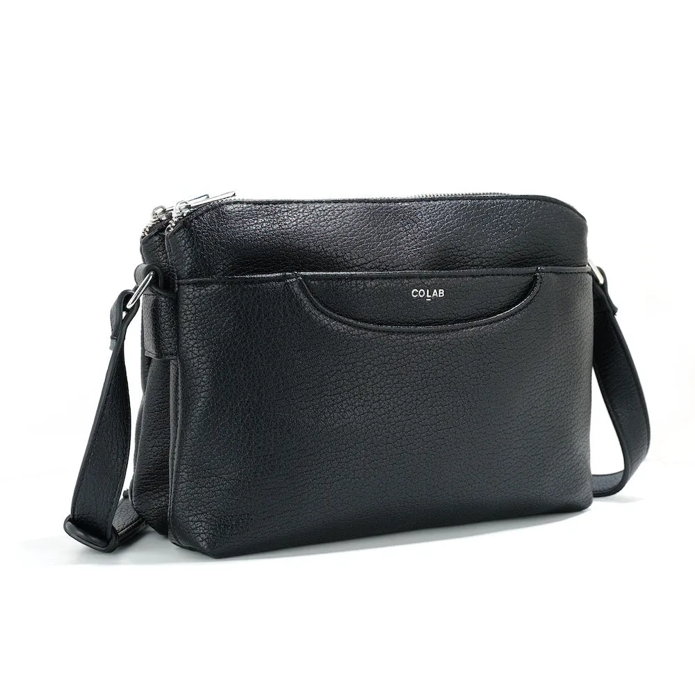 co-lab Magali Rounded Top Crossbody - Black sold by Boutique with Grace product image thumbnail 2