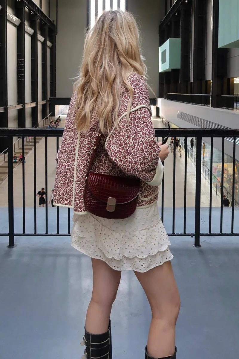 Core In Fashion Quilted Jacket - Brown sold by Boutique with Grace product image thumbnail 4