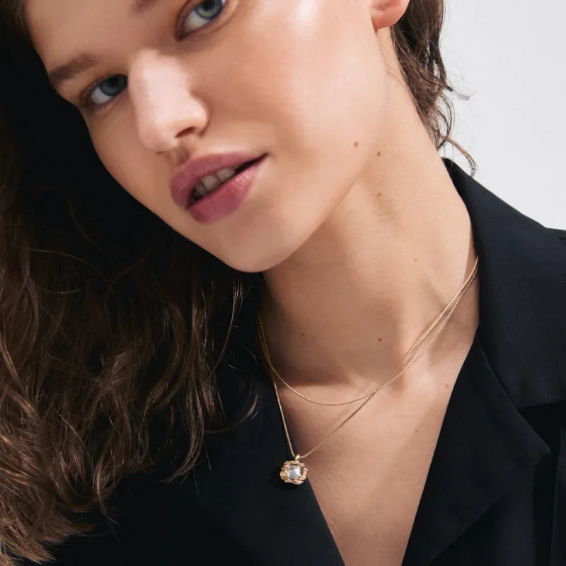 Pilgrim Feel 2 in 1 Necklace Set - Gold sold by Boutique with Grace