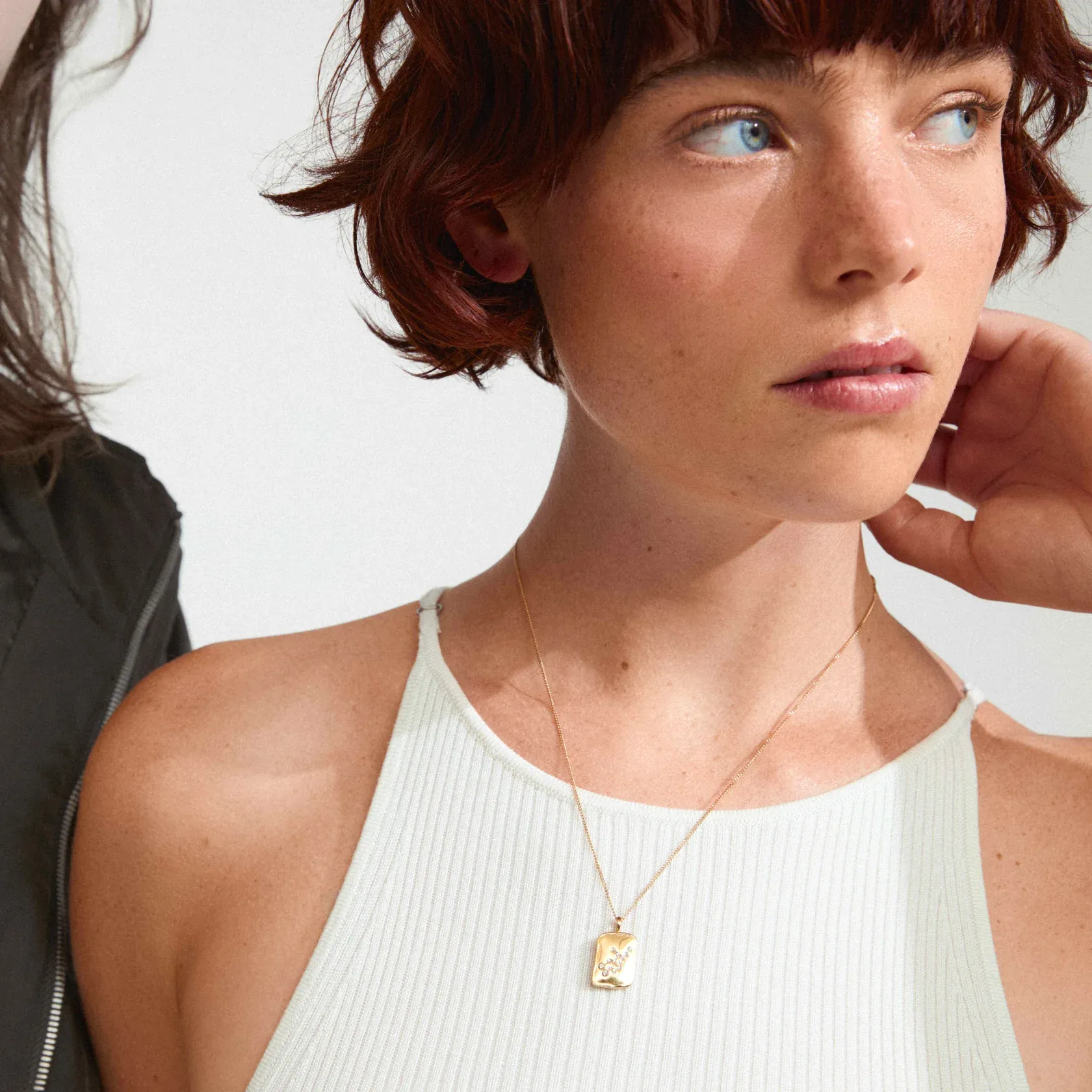 Pilgrim Virgo Recycled Zodiac Necklace - Gold sold by Boutique with Grace