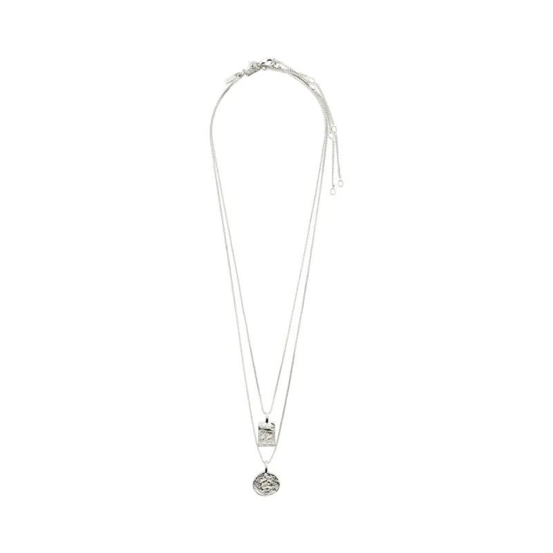 Pilgrim Valkyria Necklace - Silver sold by Boutique with Grace