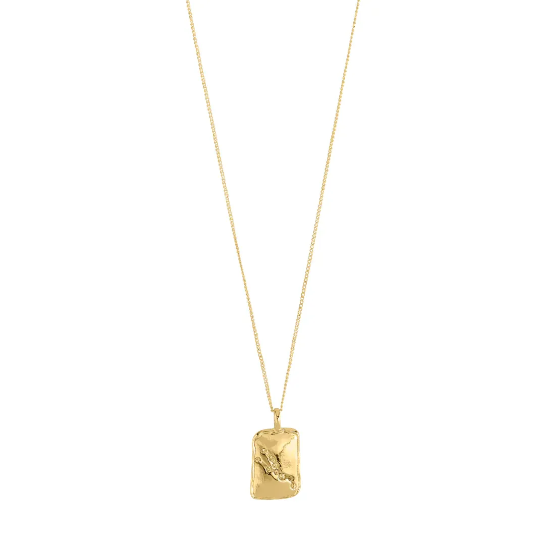 Pilgrim Taurus Recycled Zodiac Necklace - Gold sold by Boutique with Grace product image thumbnail 2