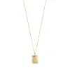 Pilgrim Aries Recycled Zodiac Necklace - Gold sold by Boutique with Grace