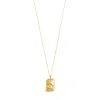 Pilgrim Aries Recycled Zodiac Necklace - Gold sold by Boutique with Grace