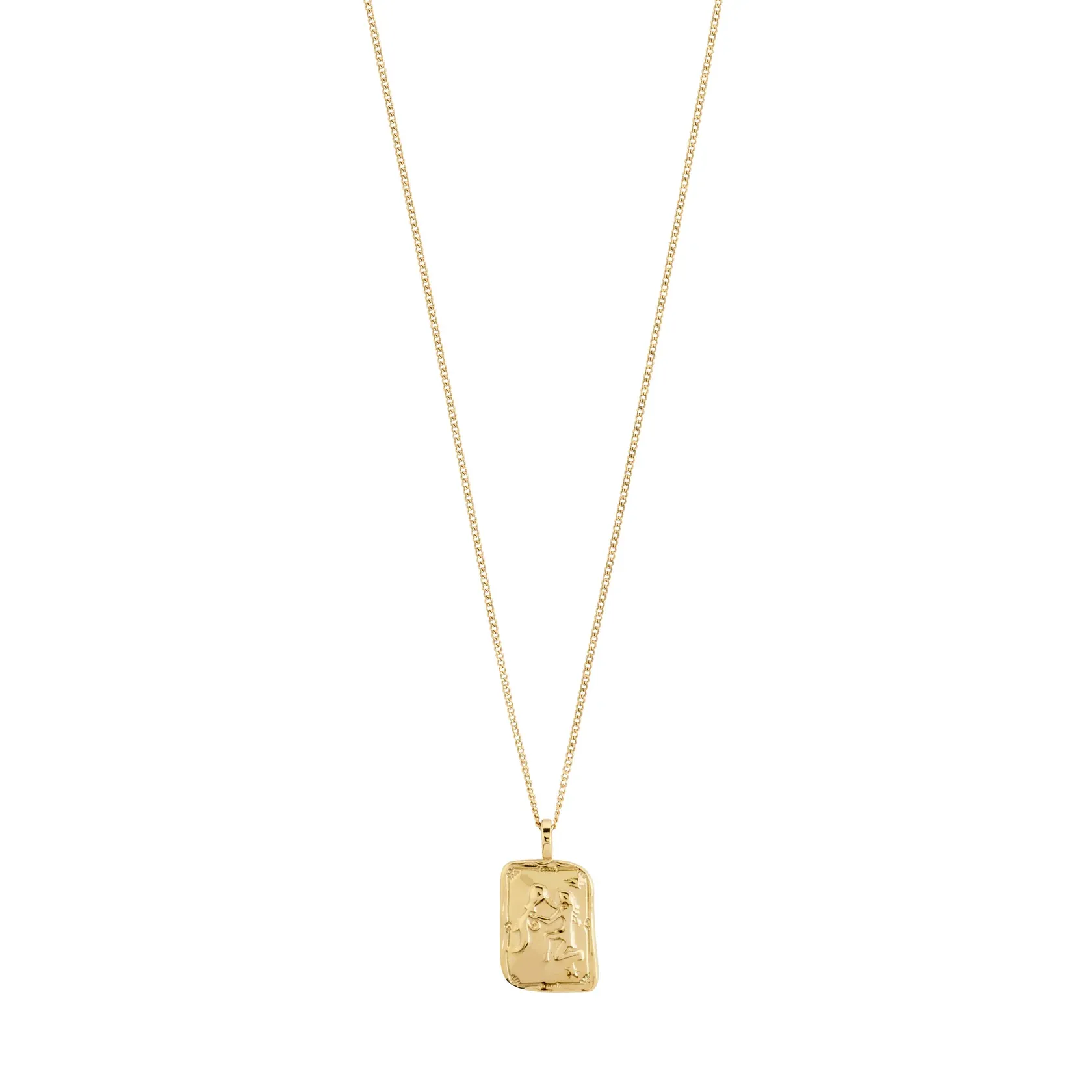 Pilgrim Aquarius Recycled Zodiac Necklace - Gold sold by Boutique with Grace product image thumbnail 2