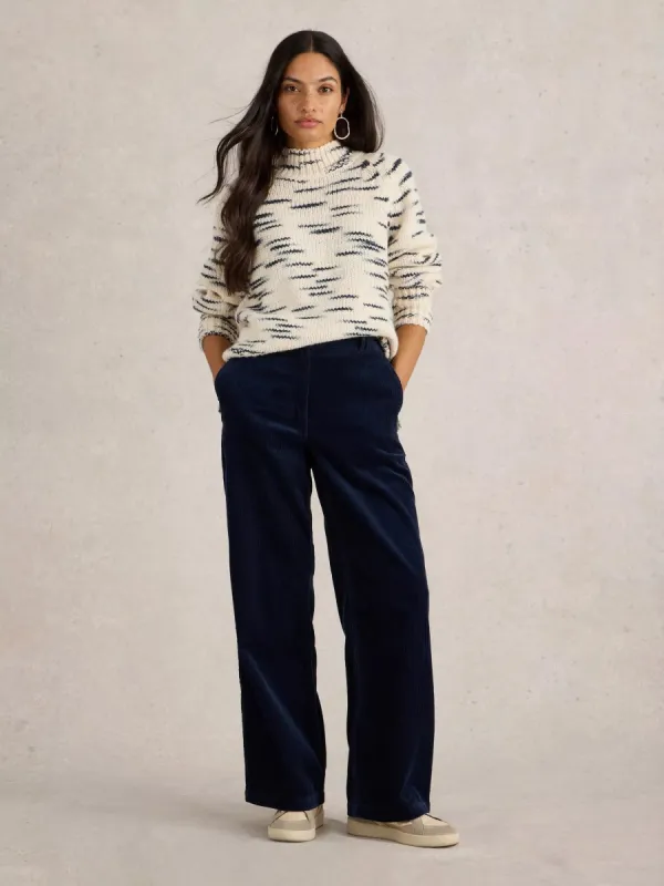 White Stuff High Neck Jumper - Spacedye sold by Boutique with Grace