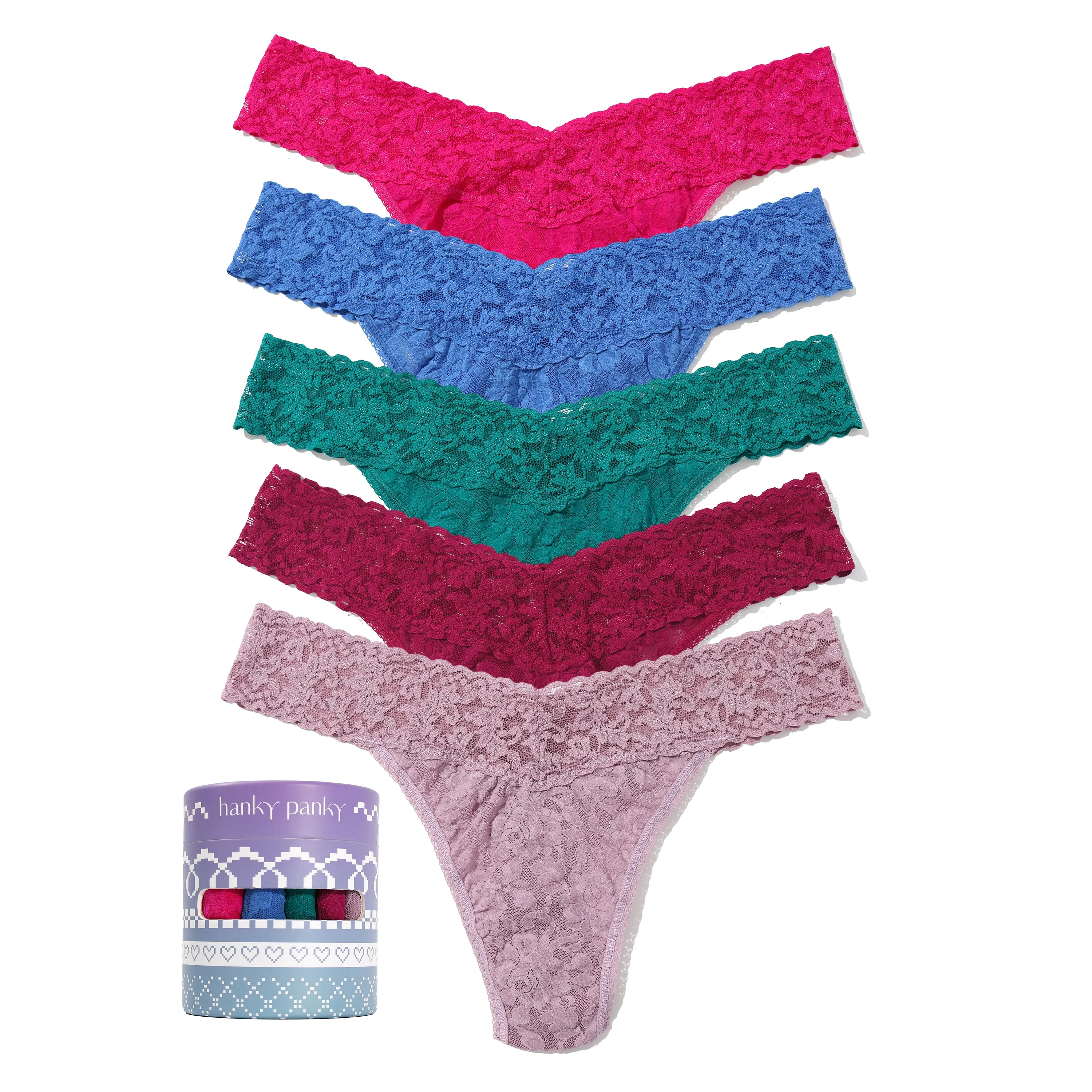 Hanky Panky Holiday Original Rise 5 Pack - HPF1 sold by Boutique with Grace product image thumbnail 2