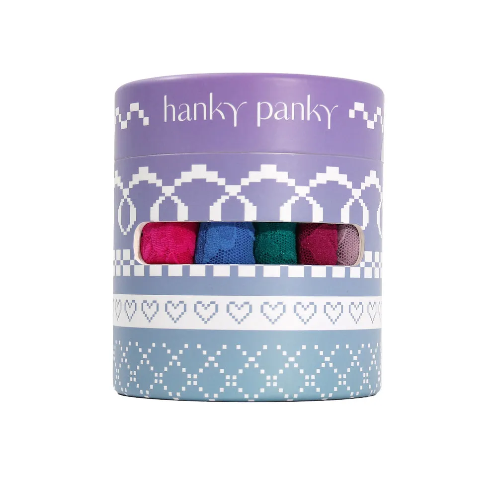 Hanky Panky Holiday Original Rise 5 Pack - HPF1 sold by Boutique with Grace