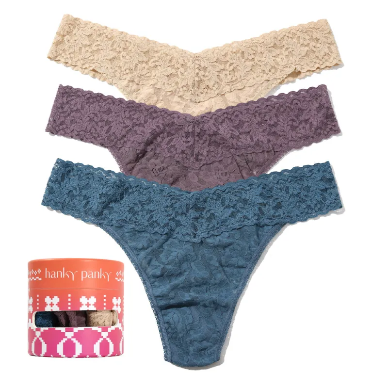 Hanky Panky Holiday Original Rise 3 Pack - HPB2 sold by Boutique with Grace