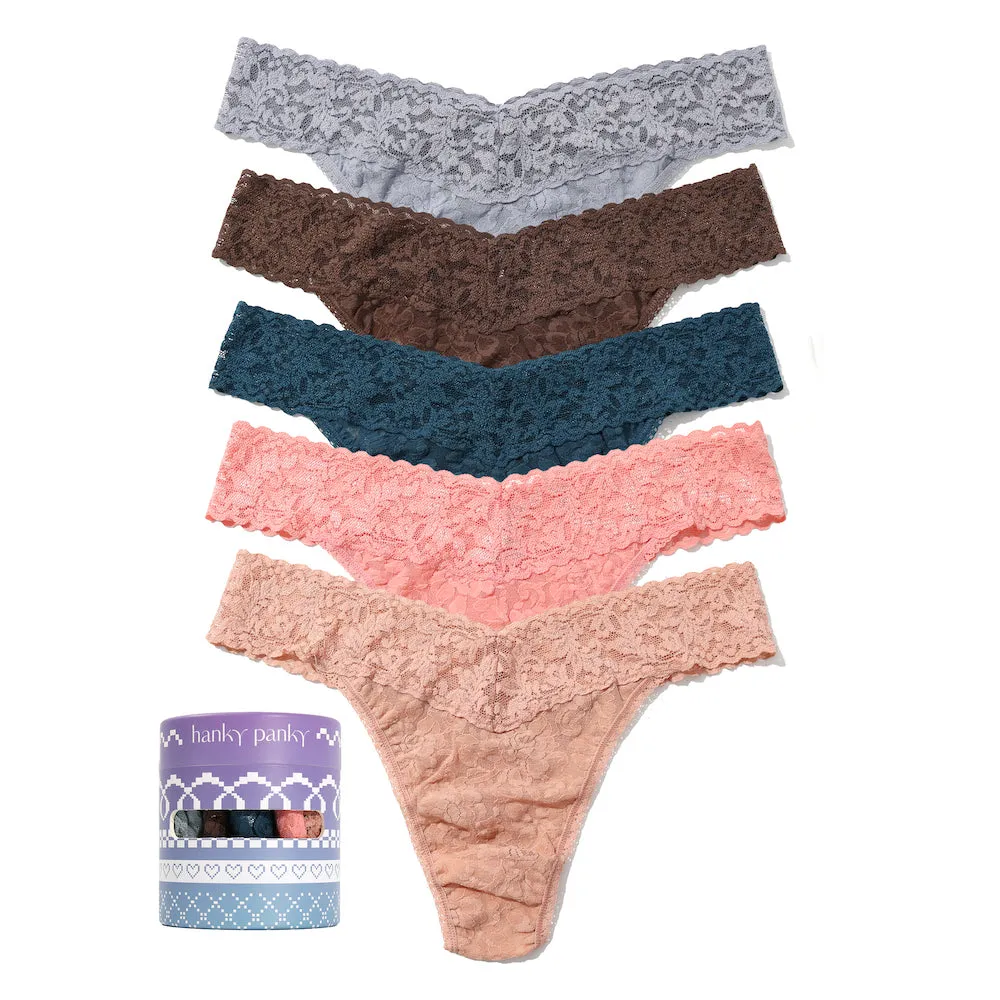 Hanky Panky Holiday Original Rise 5 Pack - HPB1 sold by Boutique with Grace