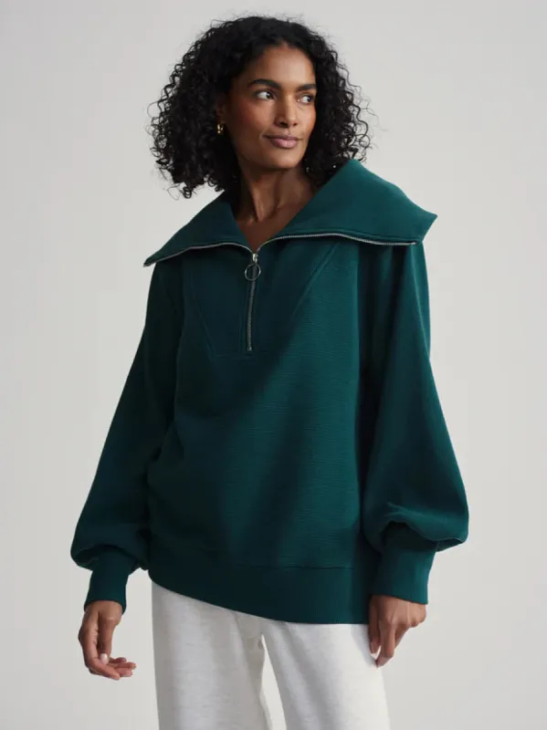Varley Vine Half Zip - Conifer sold by Boutique with Grace