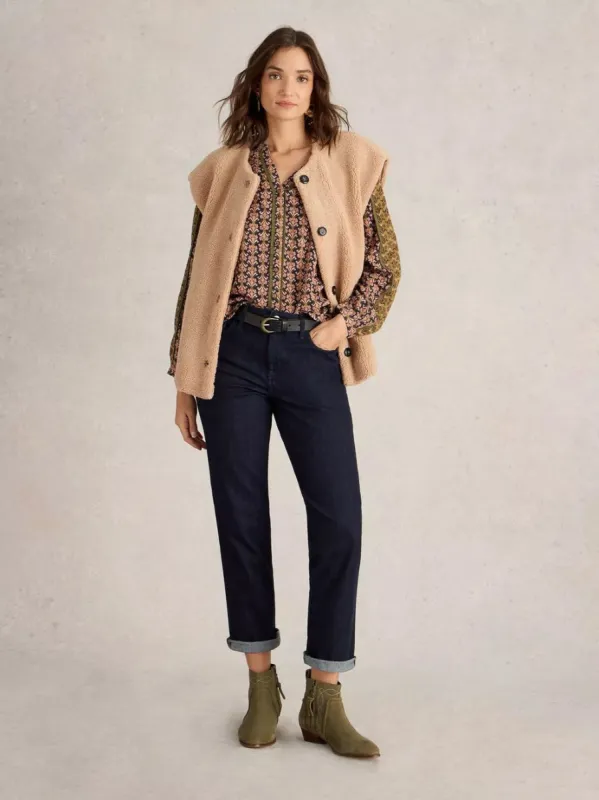 White Stuff Taylor Straight Jean - Dark Denim sold by Boutique with Grace