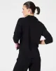 Spanx AirEssentials Polo Top - Black sold by Boutique with Grace