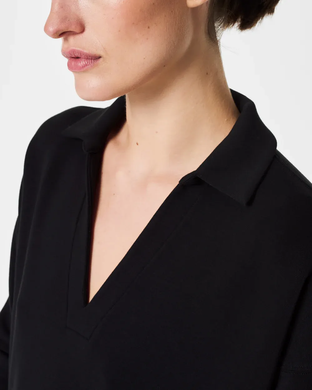 Spanx AirEssentials Polo Top - Black sold by Boutique with Grace product image thumbnail 3
