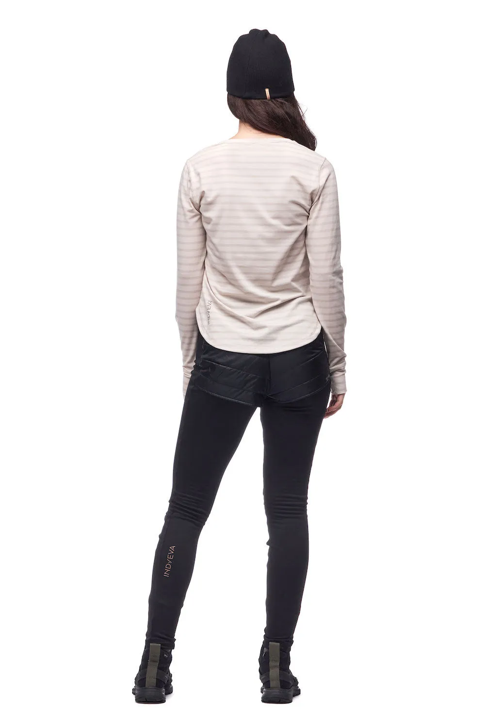 Indyeva Novara Crew Neck Tee - Rain/Shell Stripe sold by Boutique with Grace product image thumbnail 3