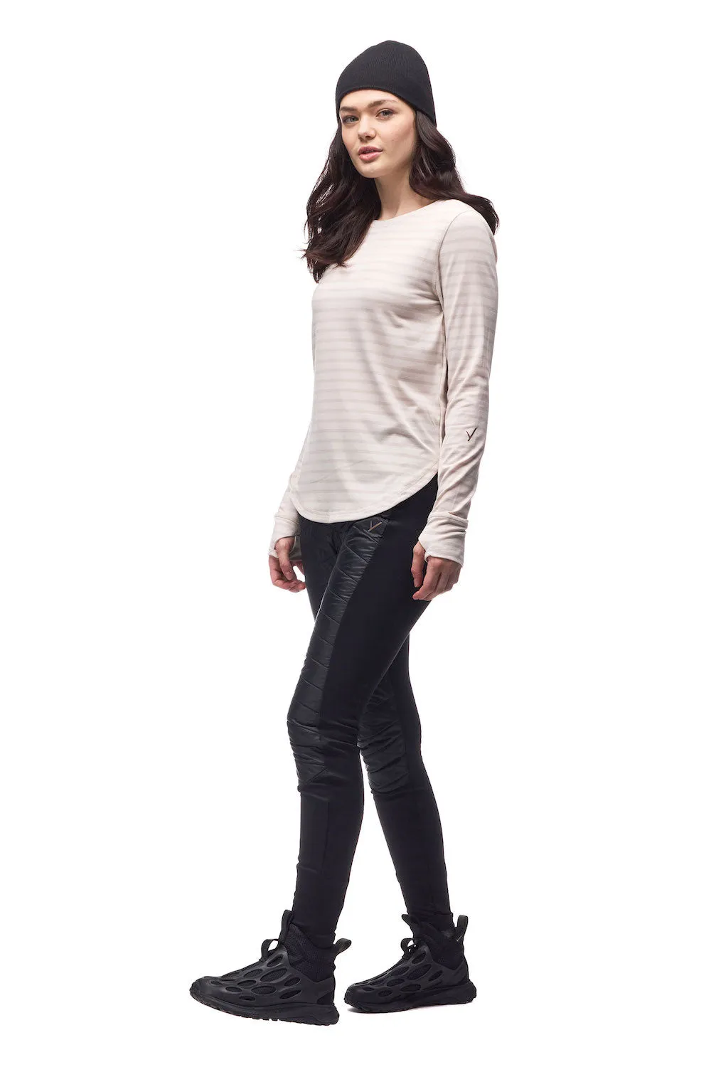 Indyeva Novara Crew Neck Tee - Rain/Shell Stripe sold by Boutique with Grace product image thumbnail 2