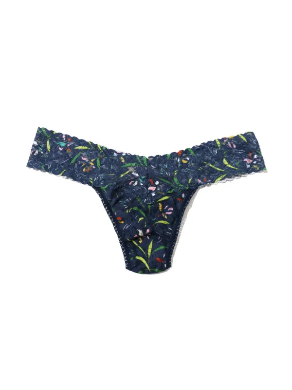 Hanky Panky Printed Low Rise Thong - Field Day sold by Boutique with Grace