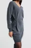 Yaya Alexandra Dress - Anthracite Melange sold by Boutique with Grace