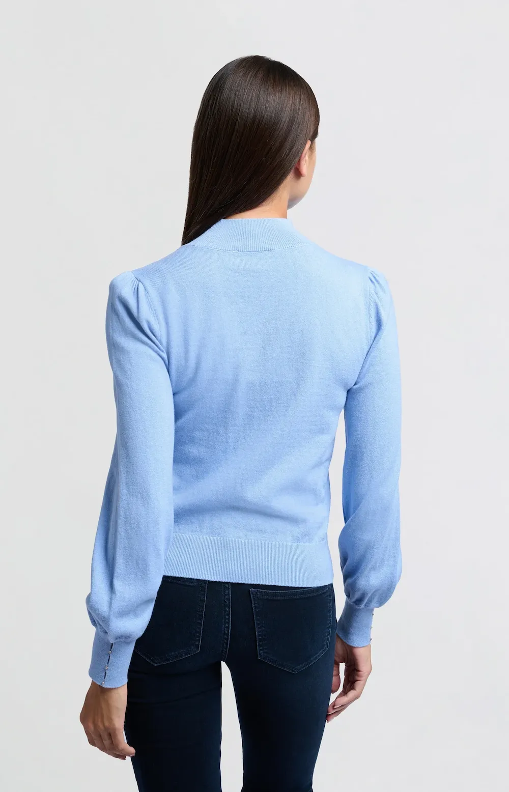 Yaya Frankie Sweater - Bel Air Blue sold by Boutique with Grace product image thumbnail 5
