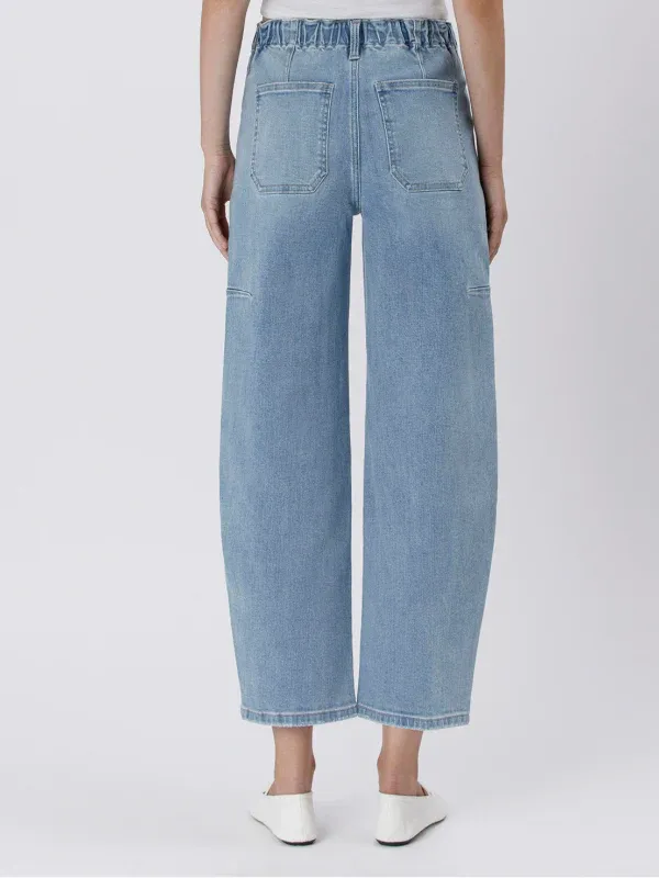 Vervet High Rise Barrel Jeans - Accomplishments sold by Boutique with Grace product image thumbnail 4