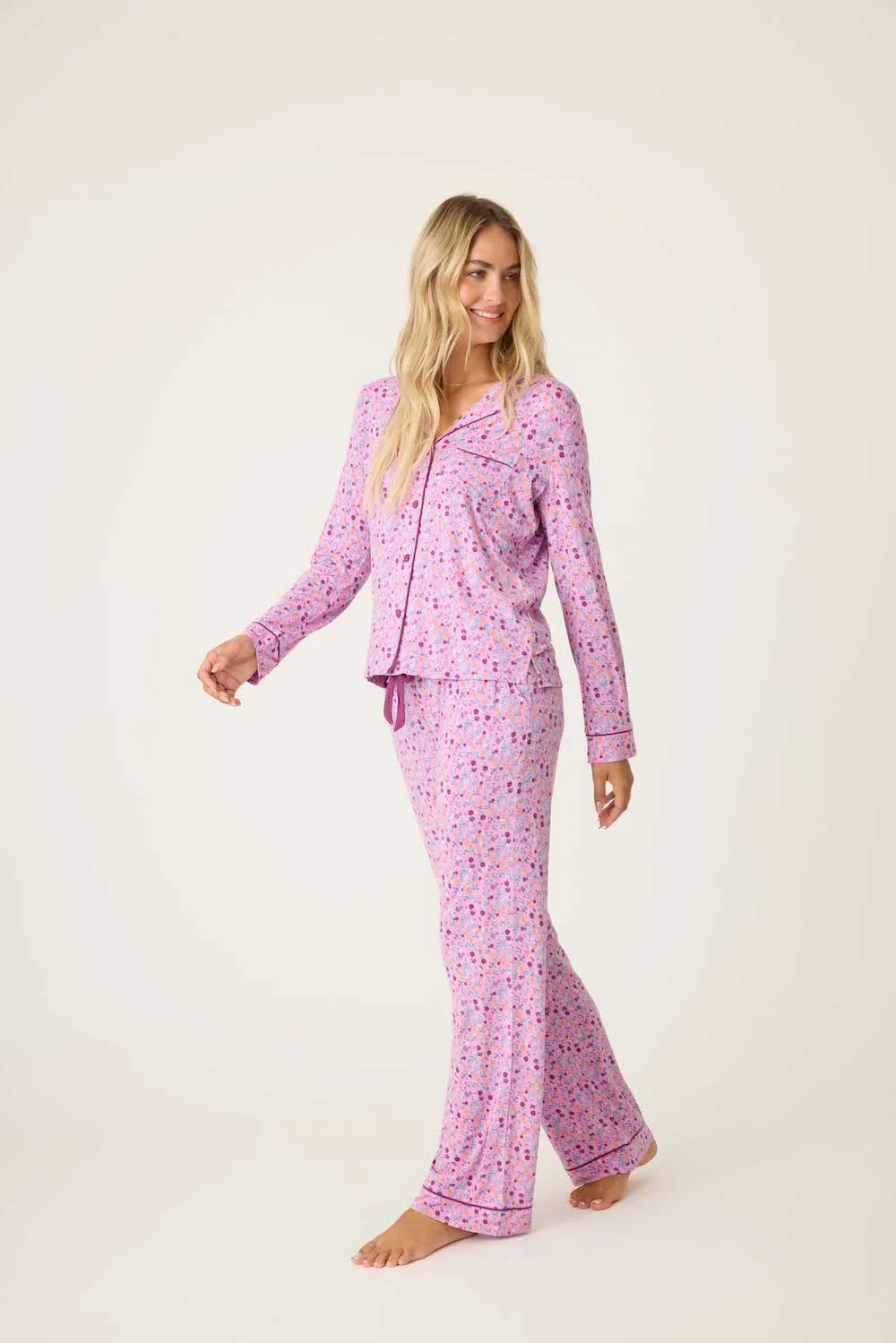 PJ Salvage Sweet Dreams PJ Set - Lilac sold by Boutique with Grace product image thumbnail 2