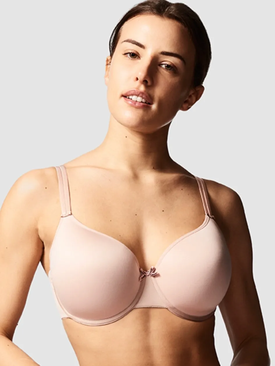 Chantelle Basic Invisible Memory Foam T-Shirt Bra - Rose Pink sold by Boutique with Grace