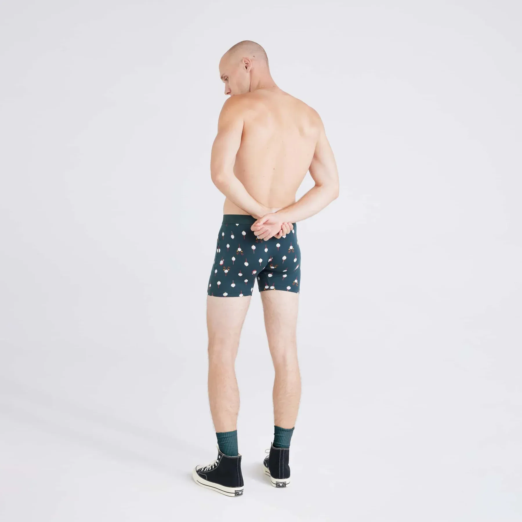 Saxx Ultra Boxer Brief 2 Pack - Christmas Tee/Blk sold by Boutique with Grace product image thumbnail 3