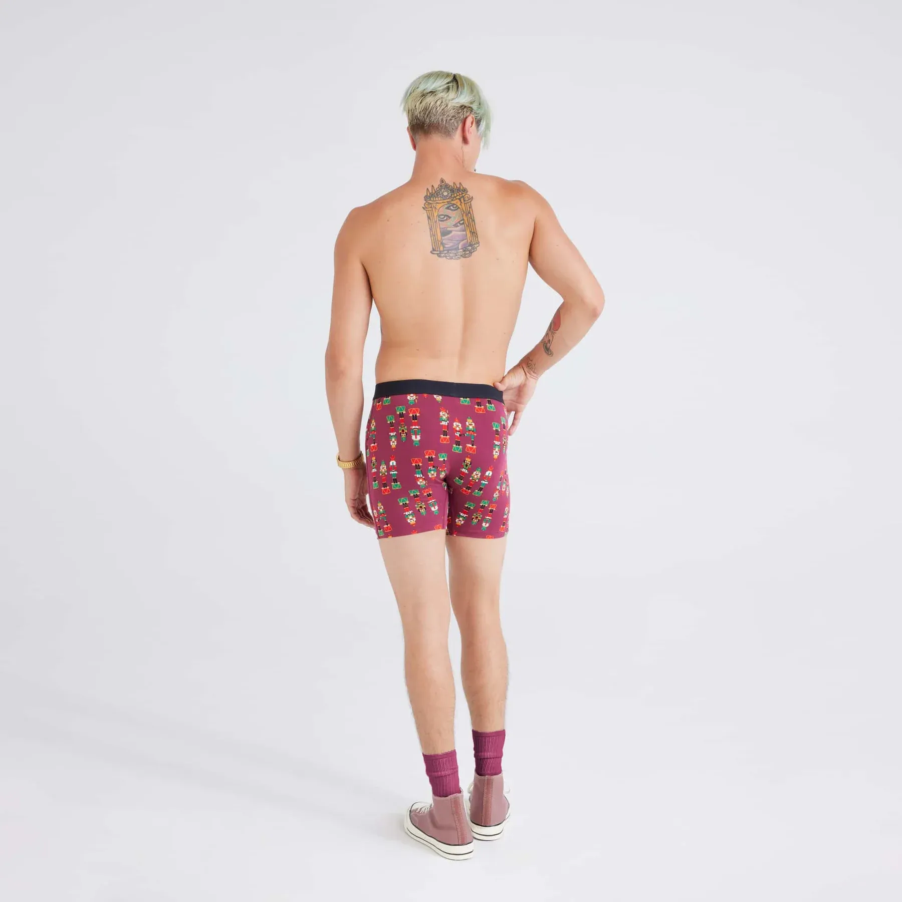 Saxx Ultra Boxer Brief - Nutcracker - Merlot sold by Boutique with Grace product image thumbnail 3